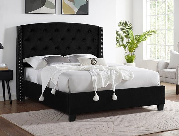 Tufted Upholstered Bed