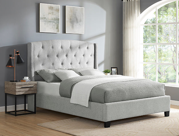Tufted Upholstered Bed