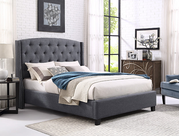Tufted Upholstered Bed