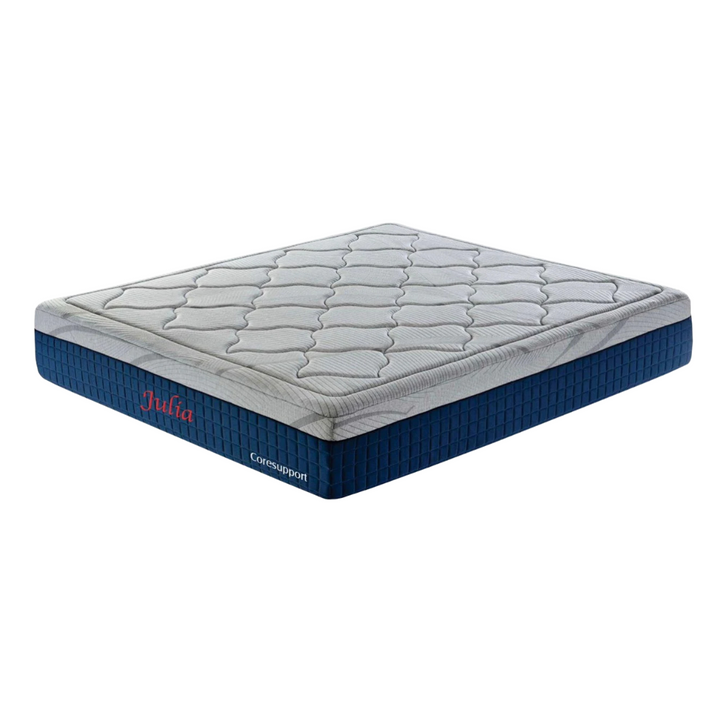 Colchón híbrido de espuma viscoelástica y látex con gel refrescante