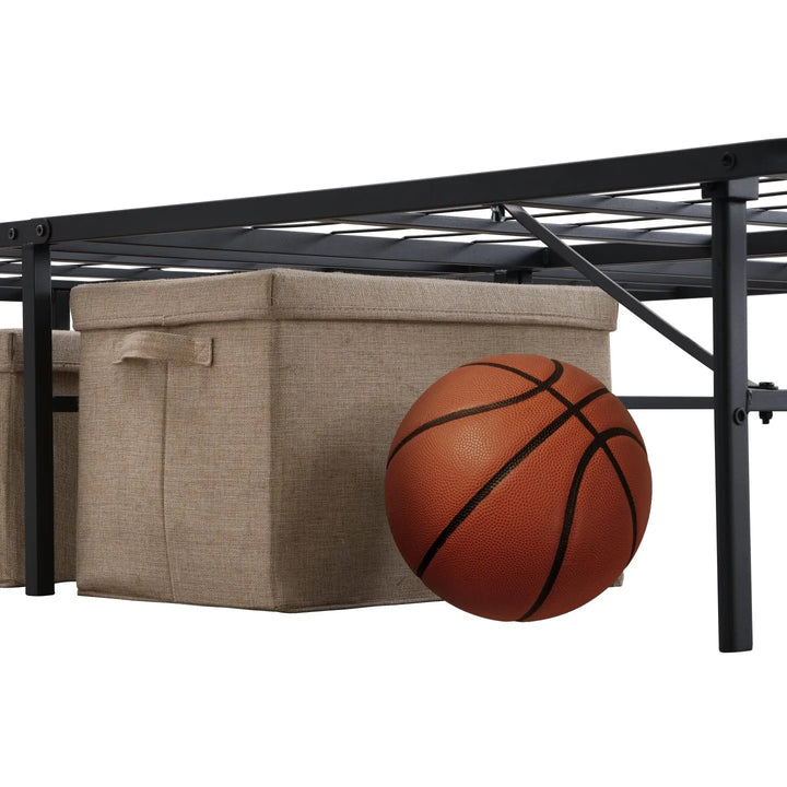 14″ Foldable Metal Platform Bed Base – No Box Spring Needed