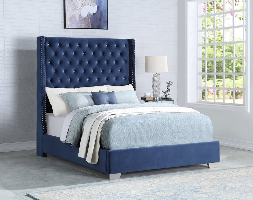 Blue Diamond Bed