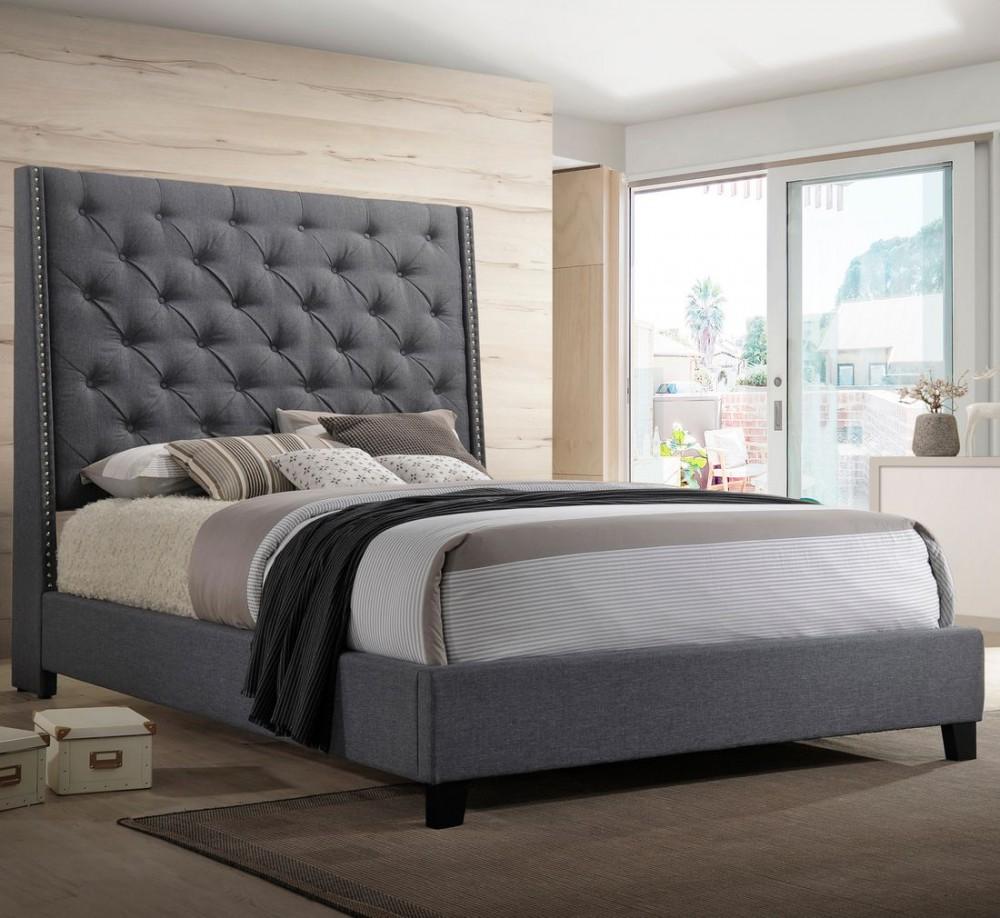 Upholstered Bed 5265 Chantily Bed - Save on Mattresses Outlet