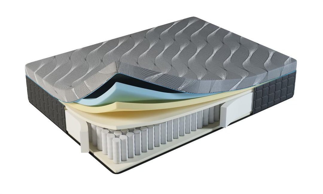 Queen Hybrid icy cool gel memory foam mattress