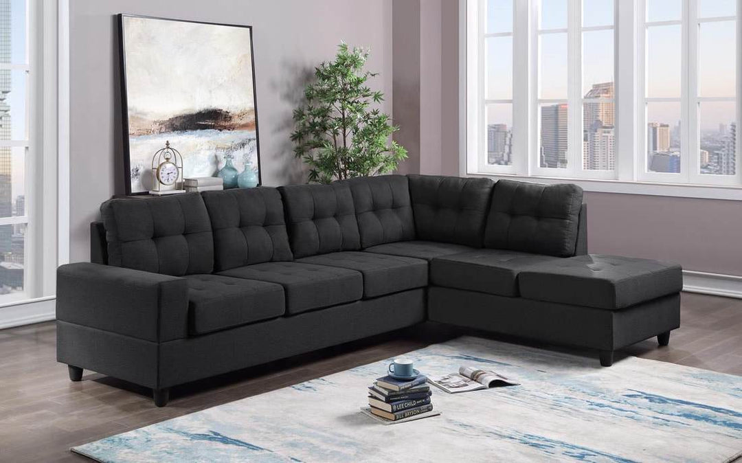 Black Sectional