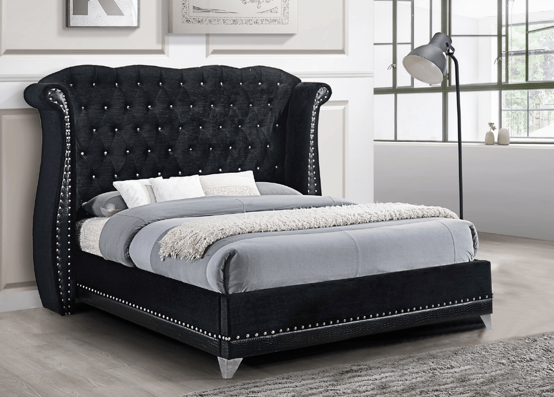 king platform bed