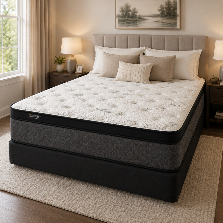 12″ Euro Top Mattress - Soft -Queen Size