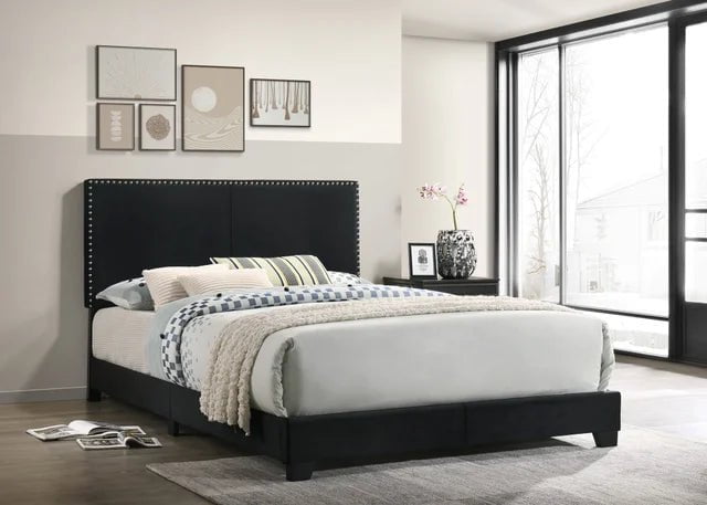 HH520 TWIN BED ( BLACK)