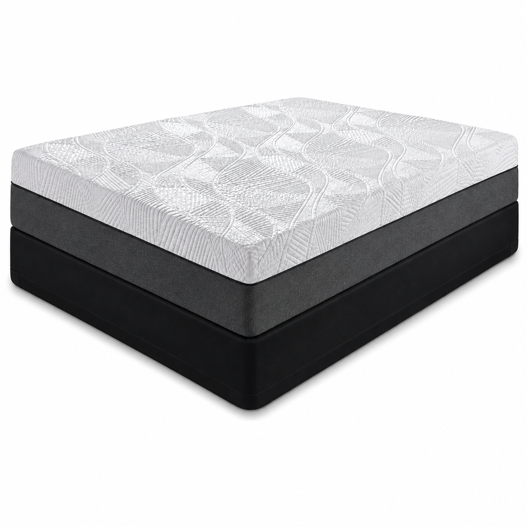 Luxury Hybrid Mattress – 3-Way Cooling & Zoned Support – Queen