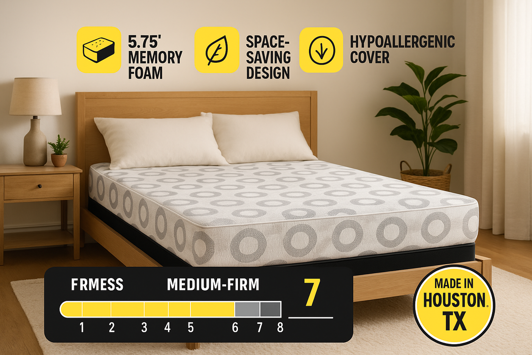 Colchón Twin Size Gel Memory Foam