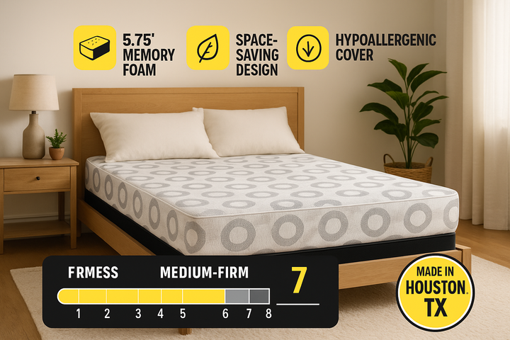 Colchón Twin Size Gel Memory Foam