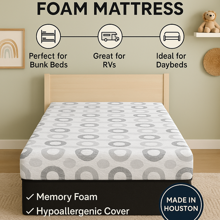 Colchón Twin Size Gel Memory Foam
