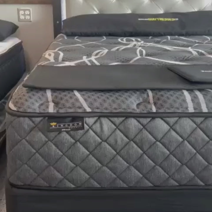 10″ Pocket Coil Mattress – Medium Comfort with Edge-to-Edge Support