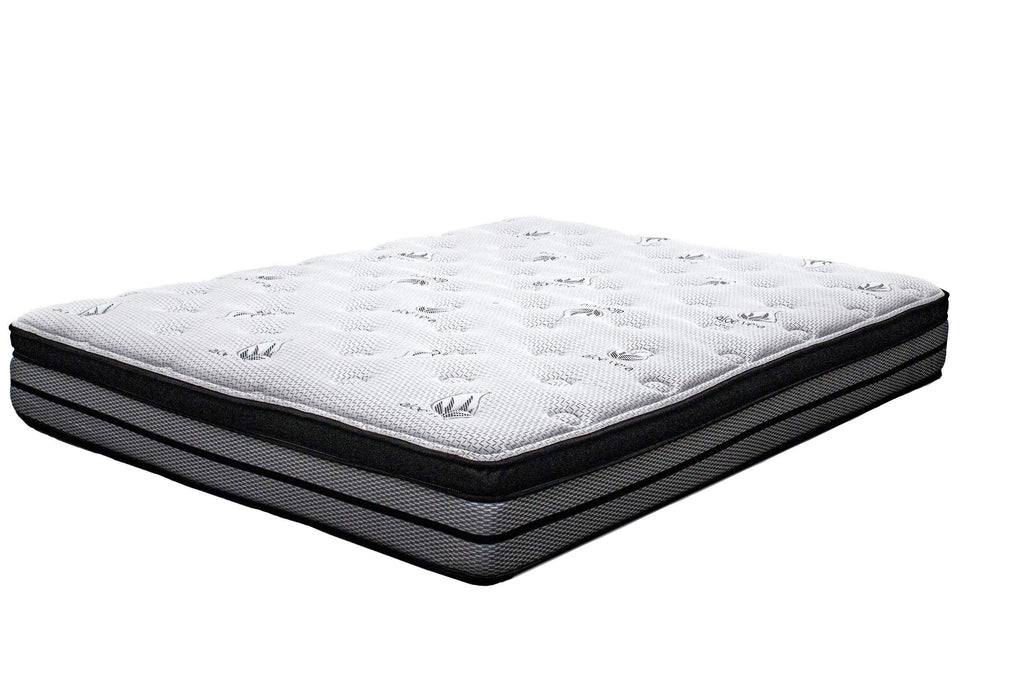 Queen Eurotop mattress with soft aloe vera cover